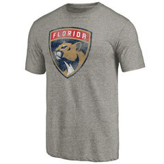 Florida Panthers New Logo Tri-Blend T-Shirt - Gray - NHL