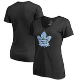 Toronto Maple Leafs Women's Pond Hockey T-Shirt - Black - NHL