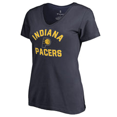 Indiana Pacers Women's Overtime V-Neck T-Shirt Navy - NBA