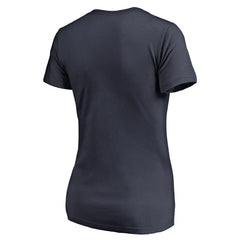 Memphis Grizzlies Women's Overtime V-Neck T-Shirt Navy - NBA