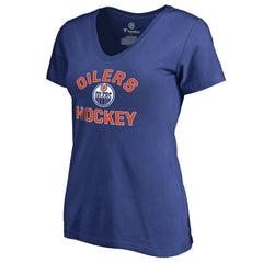 Edmonton Oilers Women's Overtime T-Shirt - Royal - NHL