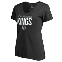 Los Angeles Kings Women's Nostalgia T-Shirt - Black - NHL