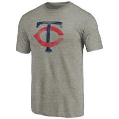 Minnesota Twins Distressed Team Tri-Blend T-Shirt - MLB