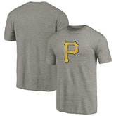 Pittsburgh Pirates Distressed Team Tri-Blend T-Shirt - MLB