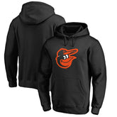 Baltimore Orioles Official Logo Fitted Pullover Hoodie - MLB