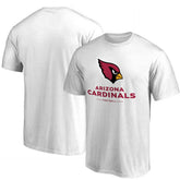 Arizona Cardinals Team Lockup T-Shirt White | NFL