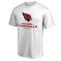 Arizona Cardinals Team Lockup T-Shirt White | NFL