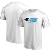 Carolina Panthers Team Lockup T-Shirt White | NFL