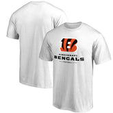 Cincinnati Bengals Team Lockup T-Shirt White | NFL