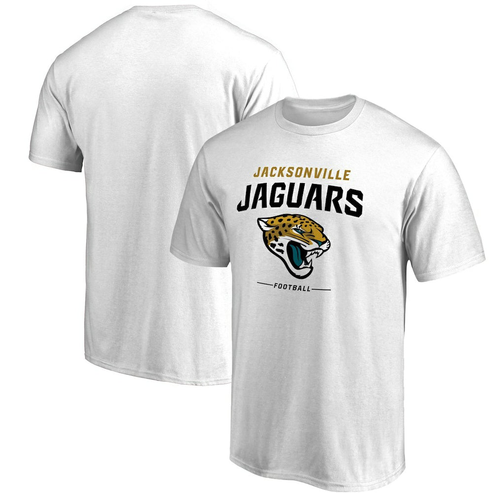 Jacksonville Jaguars Team Lockup T-Shirt White | NFL