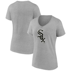 Chicago White Sox Women's Secondary Color Primary Logo T-Shirt - MLB