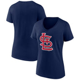 St. Louis Cardinals Women's Secondary Color Primary Logo T-Shirt - MLB