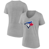 Toronto Blue Jays Women's Secondary Color Primary Logo T-Shirt - MLB