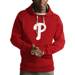 Philadelphia Phillies Antigua Victory Pullover Hoodie - MLB