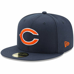 Chicago Bears New Era Omaha 59FIFTY Fitted Hat Navy | NFL