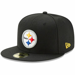 Pittsburgh Steelers New Era Omaha 59FIFTY Fitted Hat Black | NFL