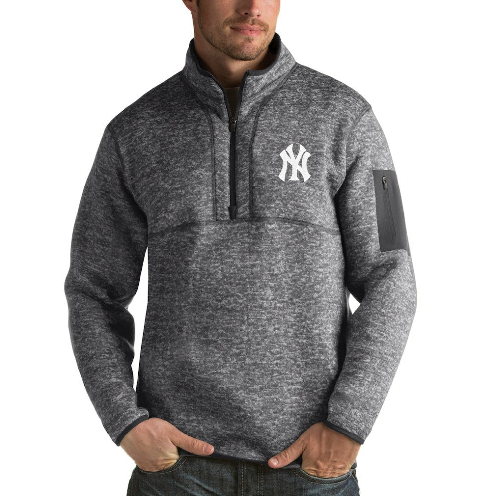 New York Yankees Antigua Fortune Half-Zip Sweater - MLB