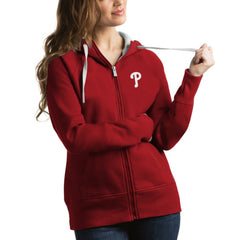 Philadelphia Phillies Antigua Women's Victory Full-Zip Hoodie - MLB