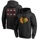 Chicago Blackhawks Raise the Banner Pullover Hoodie - Black - NHL