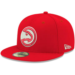 Atlanta Hawks Team Color 59FIFTY Fitted Hat Red - NBA