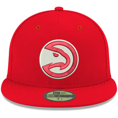 Atlanta Hawks Team Color 59FIFTY Fitted Hat Red - NBA