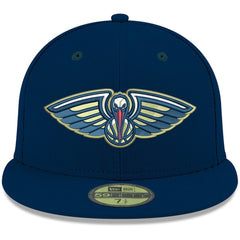 New Orleans Pelicans Team Color 59FIFTY Fitted Hat Navy - NBA