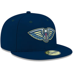 New Orleans Pelicans Team Color 59FIFTY Fitted Hat Navy - NBA