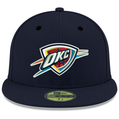 Oklahoma City Thunder Team Color 59FIFTY Fitted Hat Navy - NBA