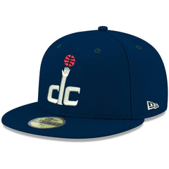 Washington Wizards Team Color 59FIFTY Fitted Hat Navy - NBA