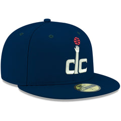 Washington Wizards Team Color 59FIFTY Fitted Hat Navy - NBA