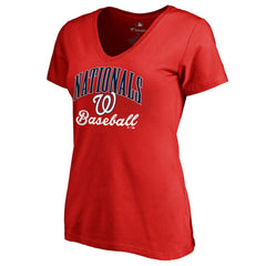 Washington Nationals Women's Victory Script T-Shirt - MLB