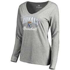Kansas City Royals Women's Victory Script Long Sleeve T-Shirt - MLB