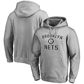 Brooklyn Nets Victory Arch Pullover Hoodie Ash - NBA