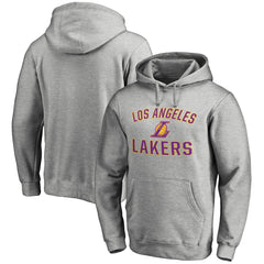 Los Angeles Lakers Victory Arch Pullover Hoodie Ash - NBA