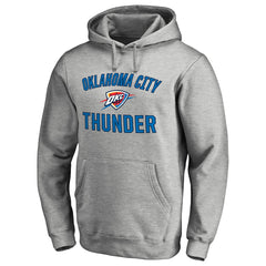 Oklahoma City Thunder Victory Arch Pullover Hoodie Ash - NBA