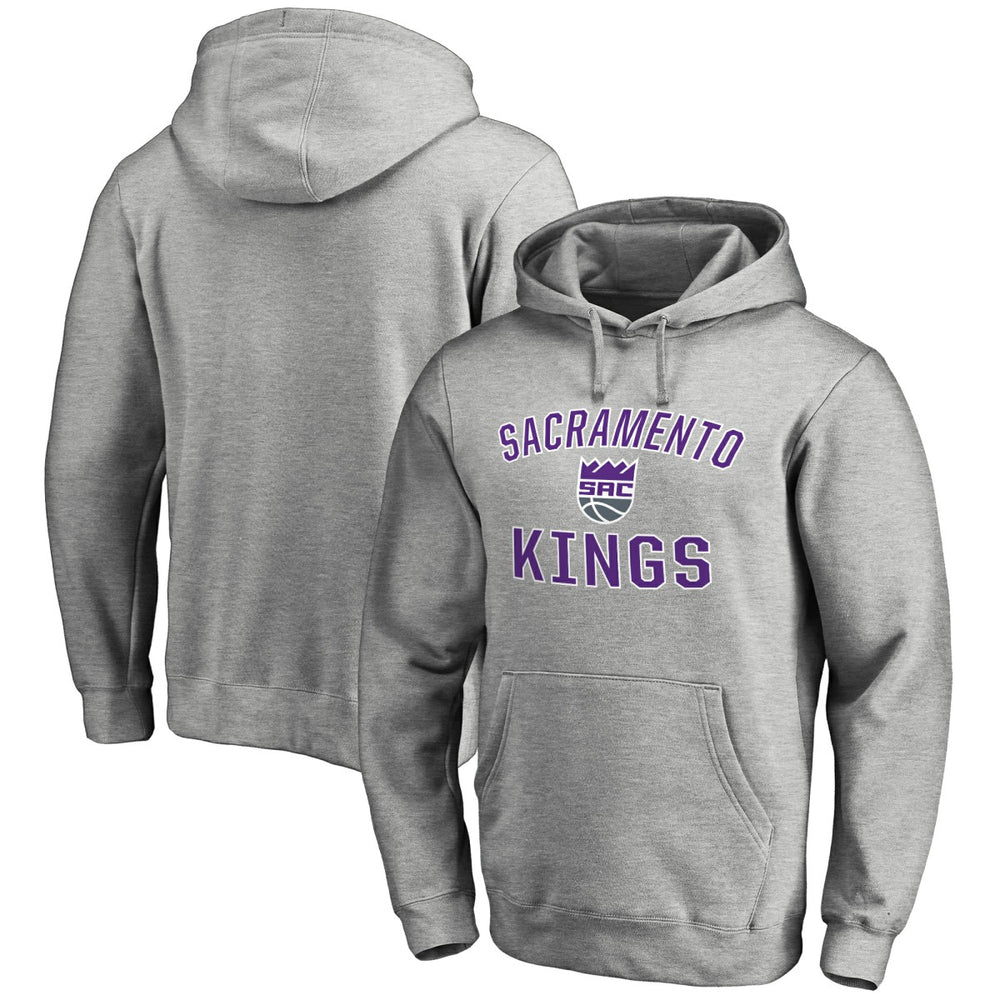 Sacramento Kings Victory Arch Pullover Hoodie Ash - NBA