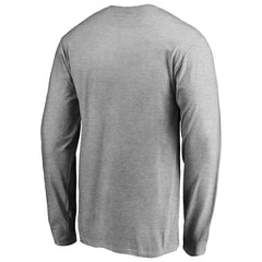 Detroit Pistons Victory Arch Long Sleeve T-Shirt Ash - NBA