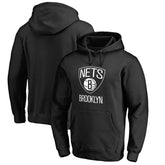 Brooklyn Nets Primary Logo Pullover Hoodie Black - NBA