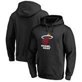 Miami Heat Primary Logo Pullover Hoodie Black - NBA
