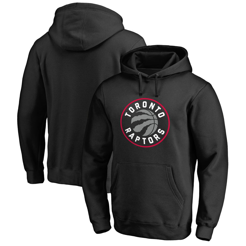 Toronto Raptors Primary Logo Pullover Hoodie Black - NBA