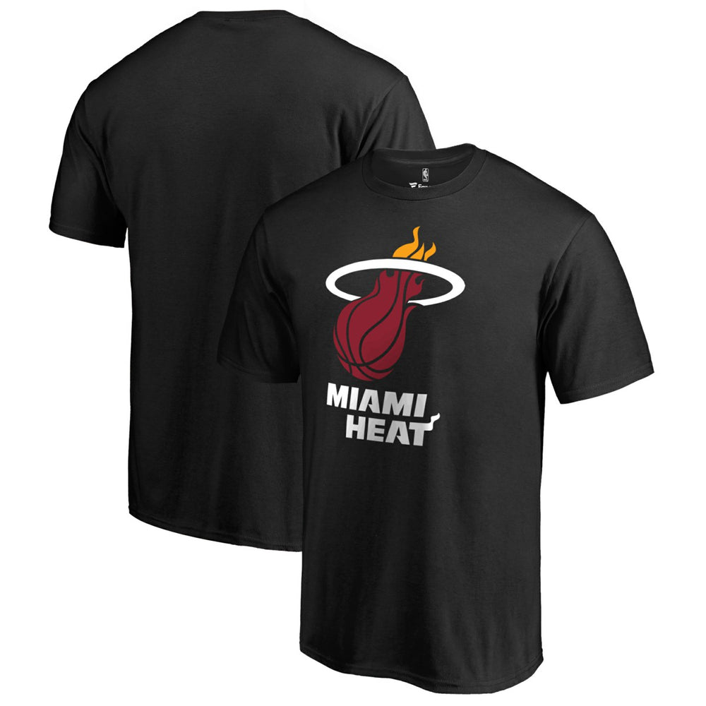 Miami Heat Primary Logo T-Shirt Black - NBA