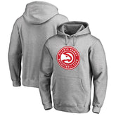 Atlanta Hawks Primary Logo Pullover Hoodie Heather Gray - NBA