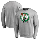 Boston Celtics Primary Logo Sweatshirt Heathered Gray - NBA