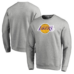 Los Angeles Lakers Primary Logo Sweatshirt Heathered Gray - NBA