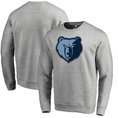 Memphis Grizzlies Primary Logo Sweatshirt Heathered Gray - NBA