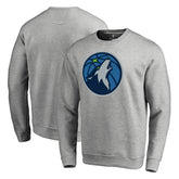 Minnesota Timberwolves Primary Logo Sweatshirt Heathered Gray - NBA