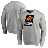 Phoenix Suns Primary Logo Sweatshirt Heathered Gray - NBA
