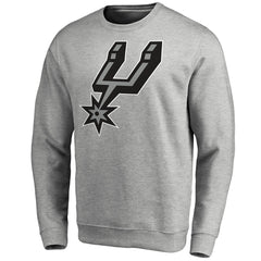 San Antonio Spurs Primary Logo Sweatshirt Heathered Gray - NBA