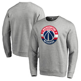 Washington Wizards Primary Logo Sweatshirt Heathered Gray - NBA