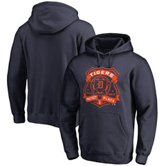 Detroit Tigers Police Badge Pullover Hoodie - MLB